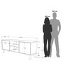Hanah Home Soporte para TV ALS1-SKA Roble y Cachemira